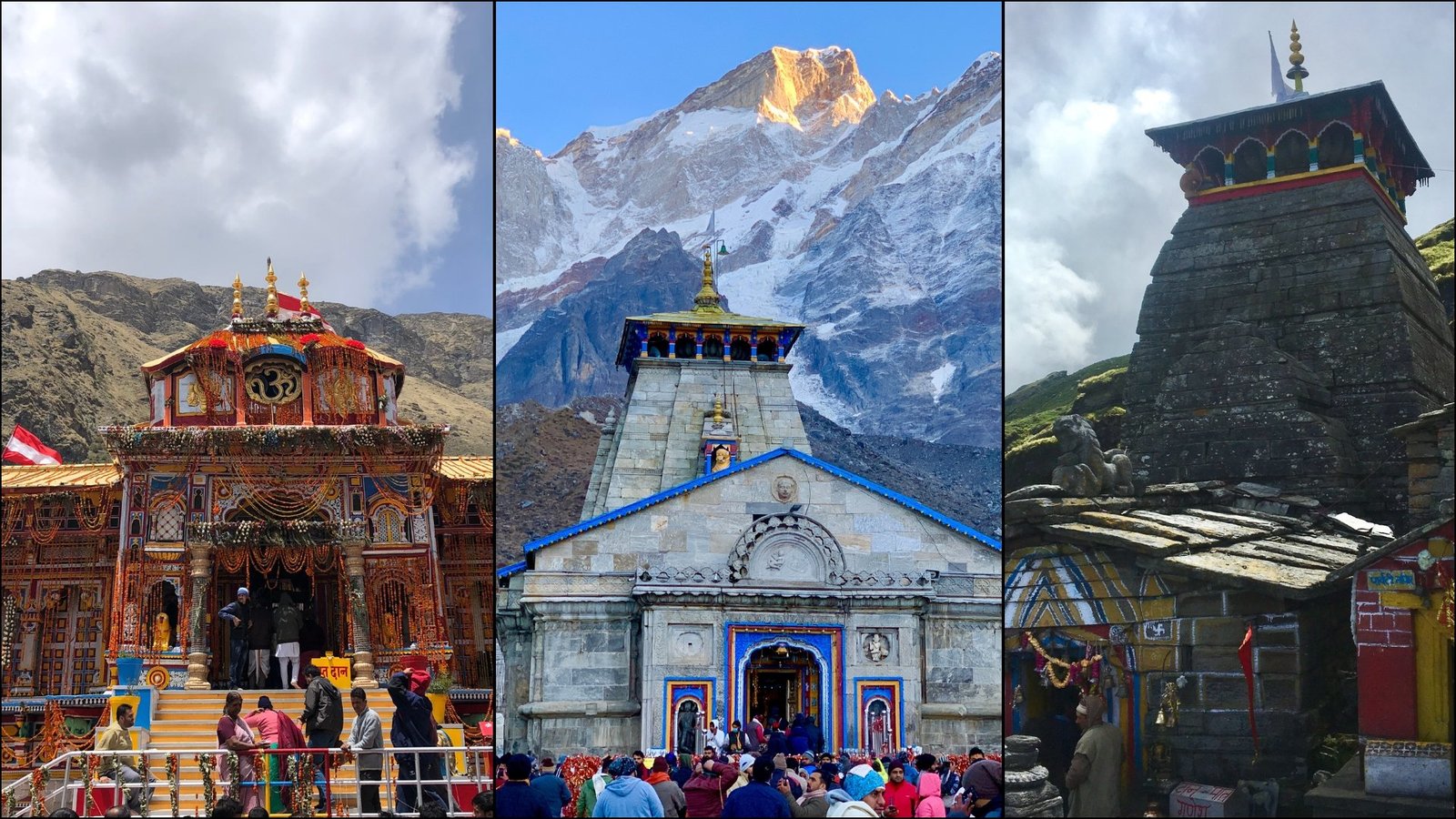 Teen Dham Kedarnath + Tungnath + Badrinath